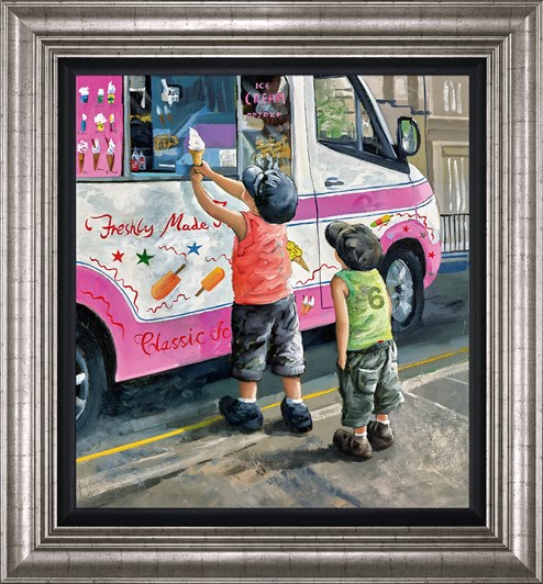 Sweet Memories by Keith Proctor - Framed Embellished Canvas on Board